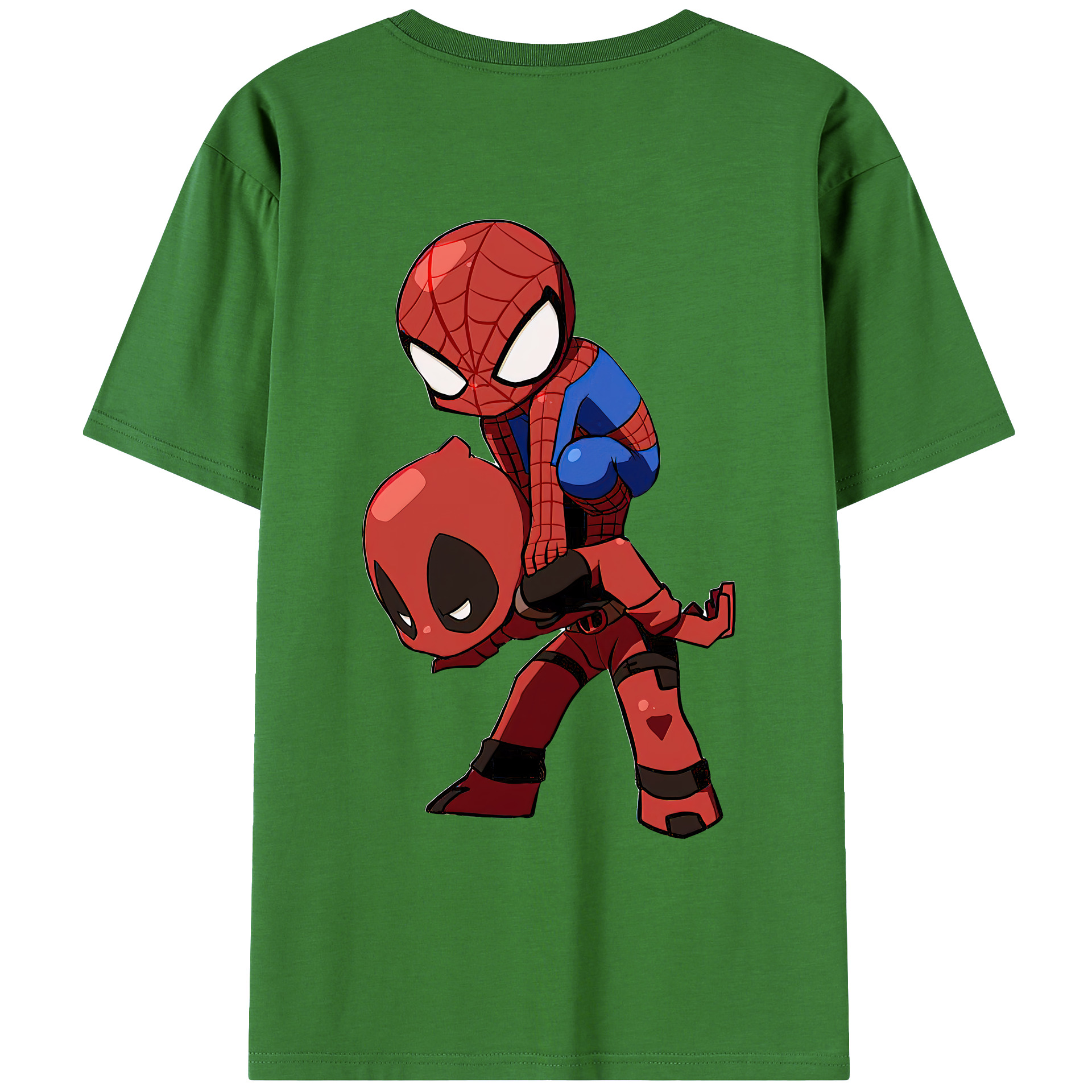 （画像用） Deadpool デッドプール レディース半袖Tシャツ(バックプリント)